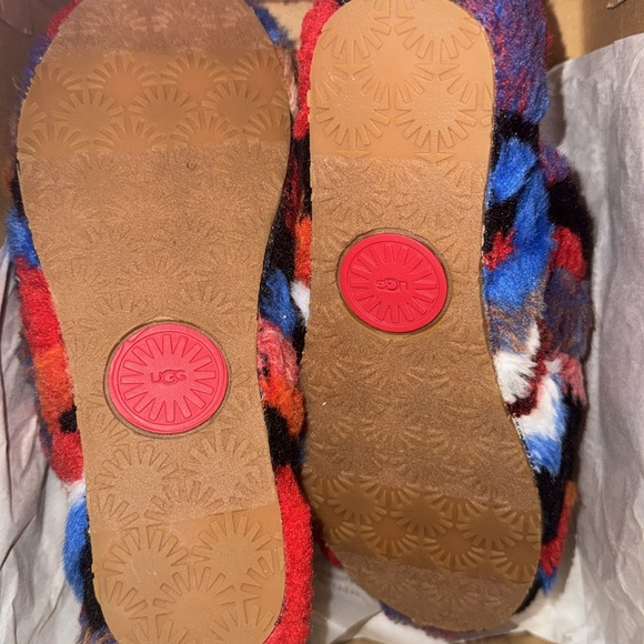 Fluff Yeah Cali Collage Ugg Slippers - Picture 3 of 5
